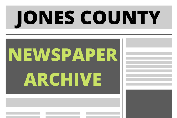 Jones County Newspaper Archive